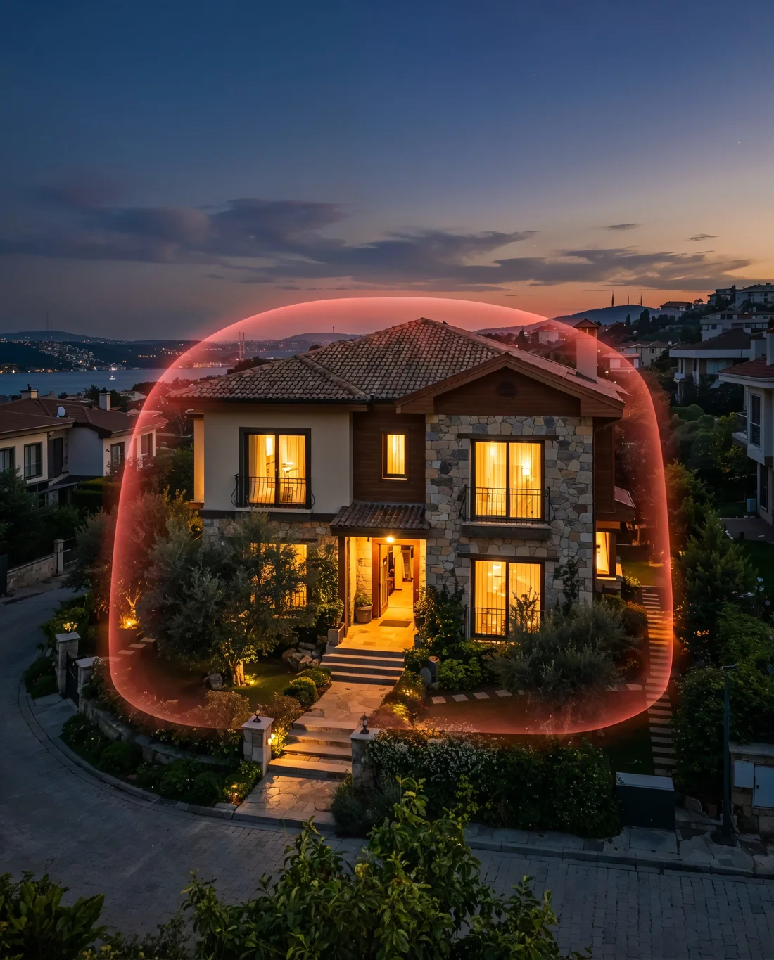 Övün Sigorta güvencesi altındaki bir konut